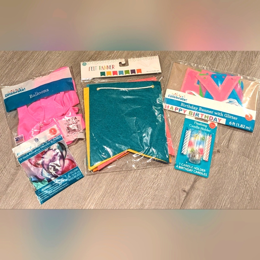 🌼5 For $30🌼Birthday party bundle!